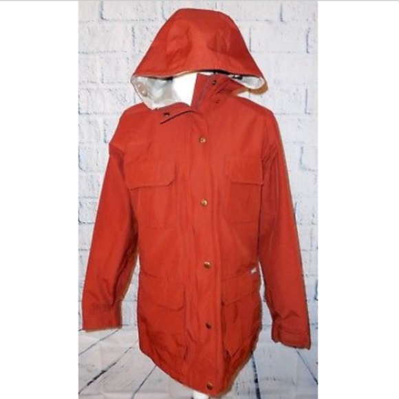 rust color hoodie